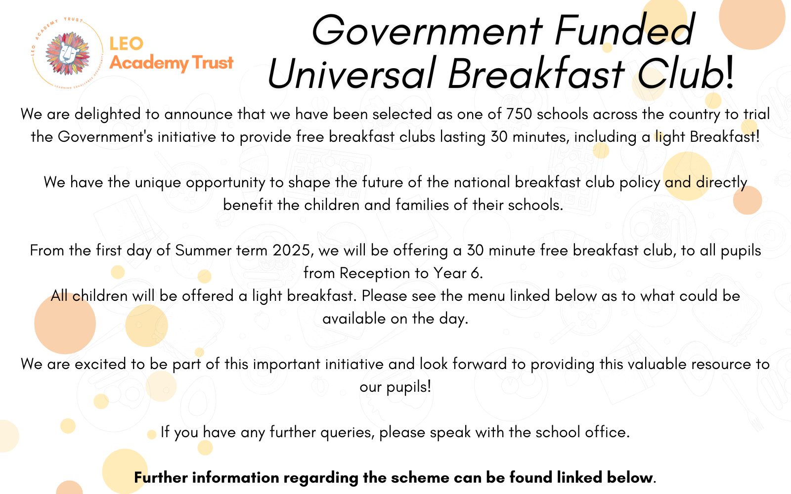 Universal Breakfast Club!